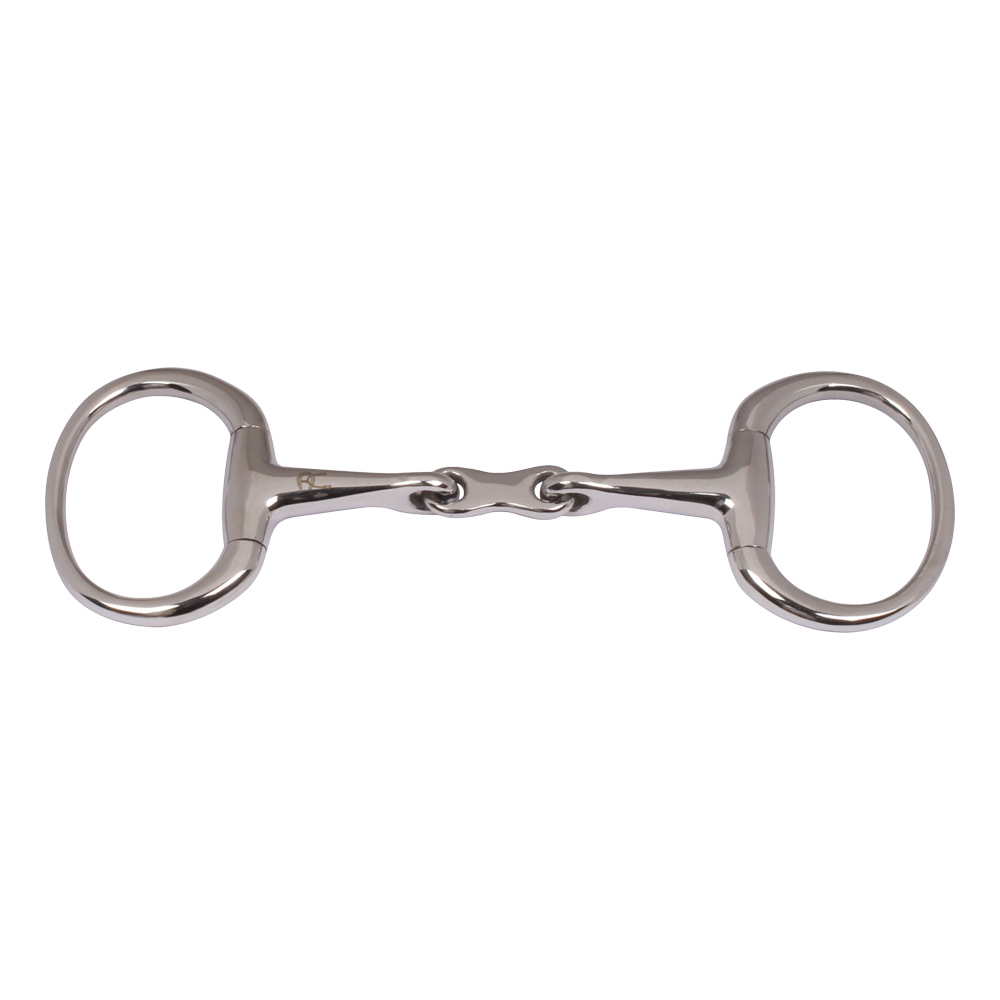 Eggbutt Bit French Link with Oval Rings - Ahmed Corporation