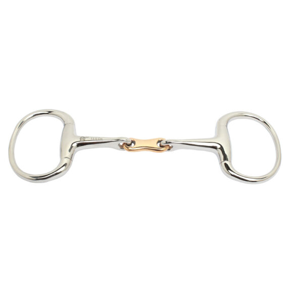 Eggbut French Link Copper with Oval Rings