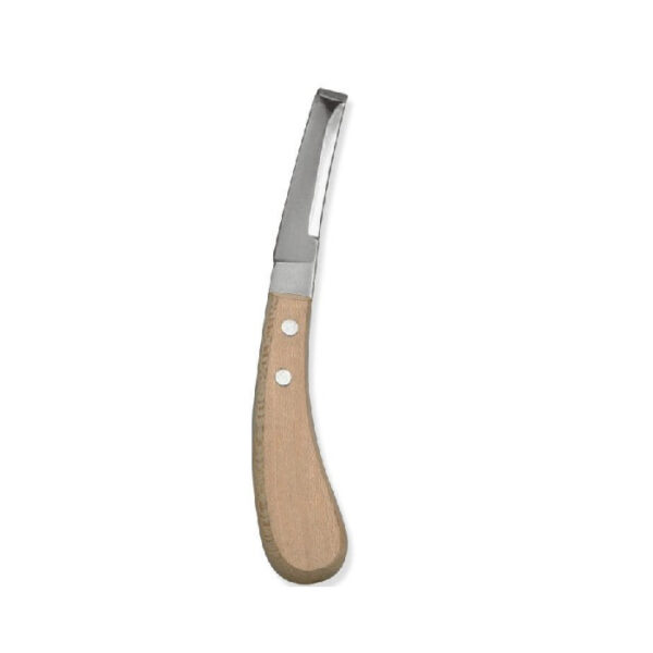Hoof Knife 1.75 Edge (Wood Handle)