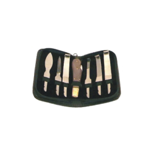 Hoof Knife Set with Changeable 6 Blades & pouch