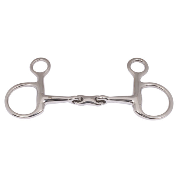 Baucher Bit Double Jointed with Tolt Link