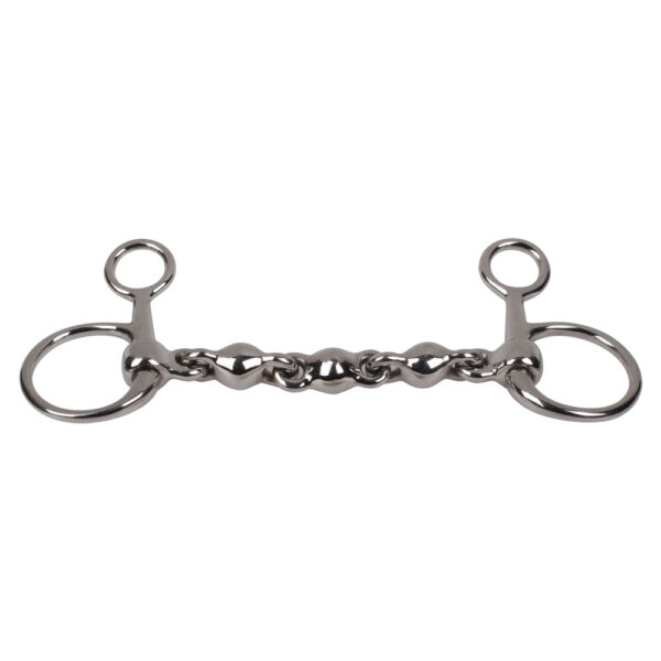 Baucher Bit Multi Link,Cheeks with Bent Shanks