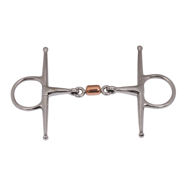 Full Cheek Bit Single Jointed with Copper Roller