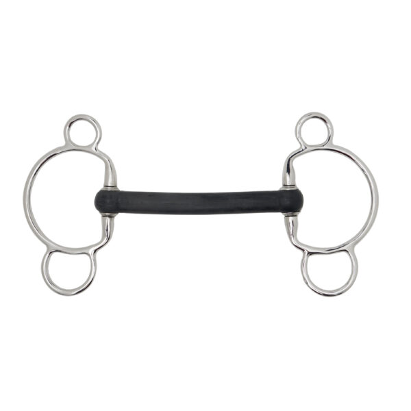 Pessoa Rubber Bit Flexible Mullen  Mouth