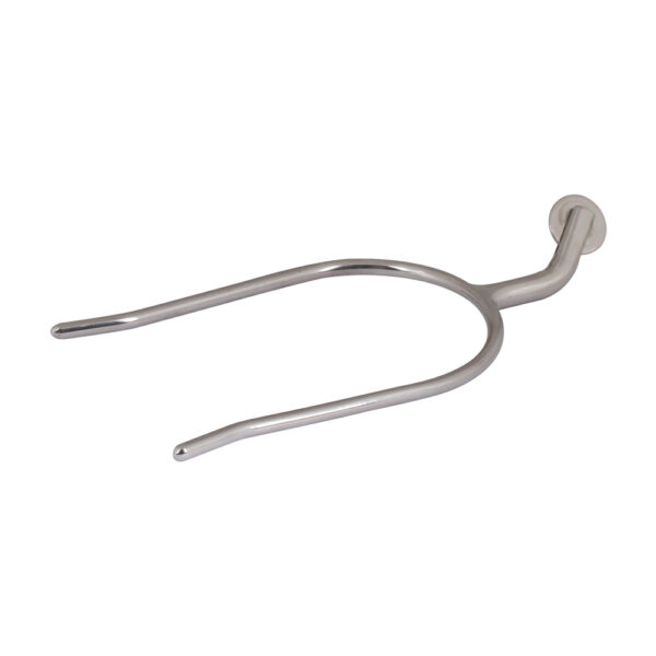 Quick On Silver Spur  Bent Offset Neck w/Smooth Rowel