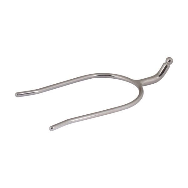 Quick On Silver spurs Bent Neck Ball Head