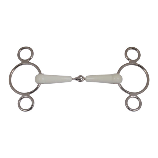 Pessoa Single Jointed Happy mouth Bit