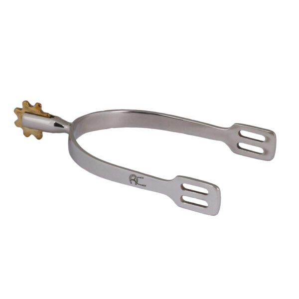 Dressage Rowel Spur Mens W/8 Teeth SB Rowel