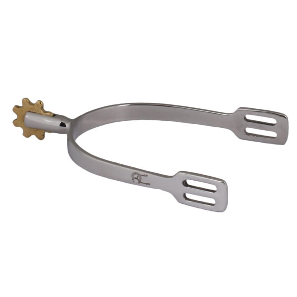 Dressage Rowel Spur Ladies w/ 8 Teeth SB Rowel No. 3