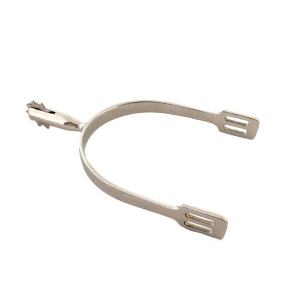 Dressage Rowel Spur Mens w/SB Rowel No 2 ,Neck Thckness 3/8"